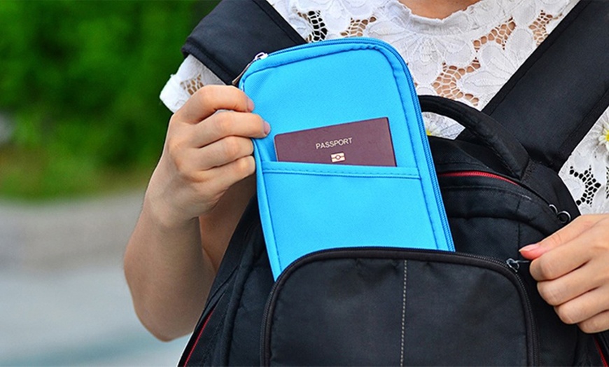 Image 3: Travel Documents Organiser