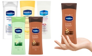 Six Vaseline Intensive Care Lotions