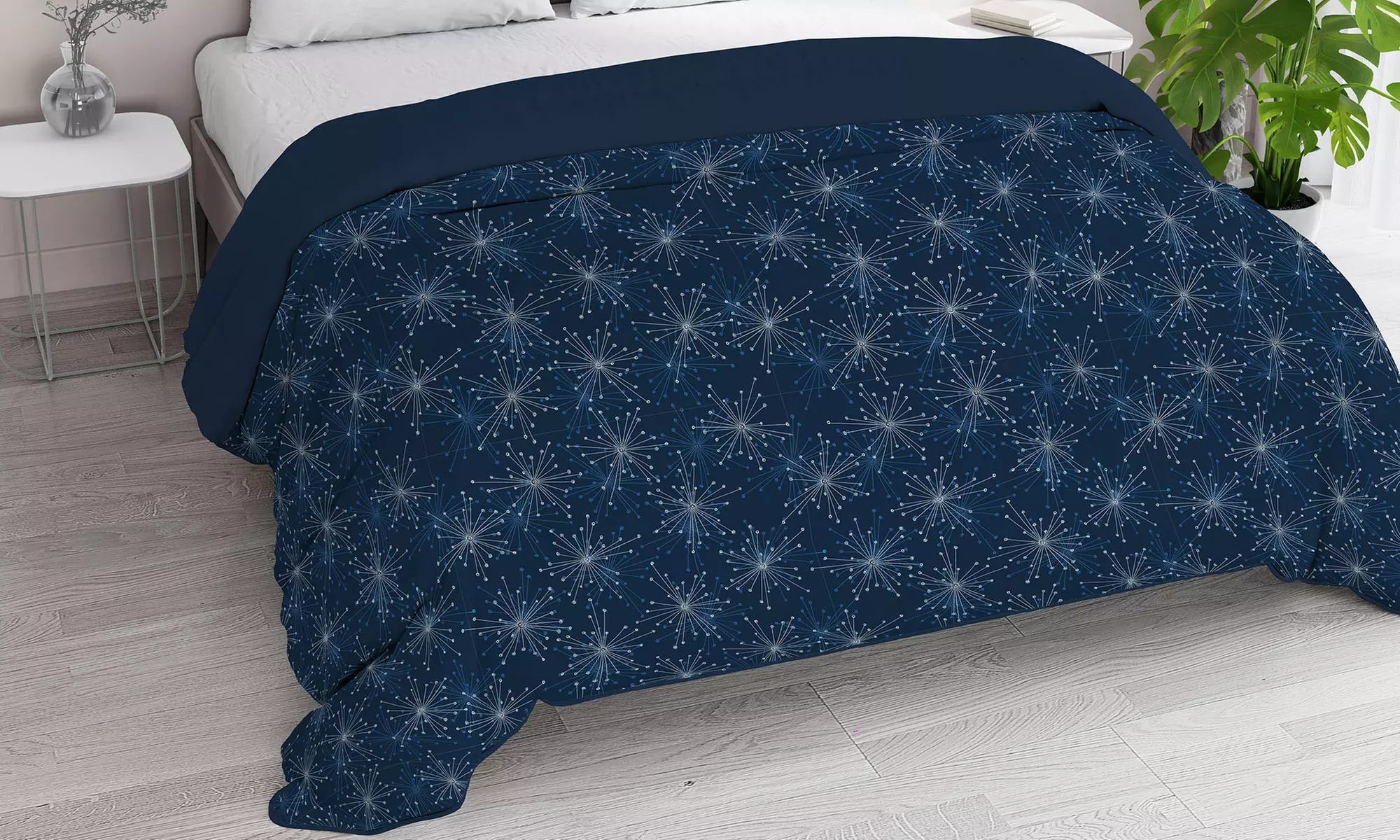 Couette d'hiver 300 g avec motifs