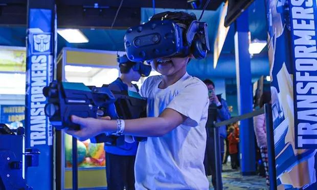 ❂ Two Virtual Reality Sessions for One to Six People at Accelerate Indoor Speedway - Chicago (Up to 34% Off) - Primary Image