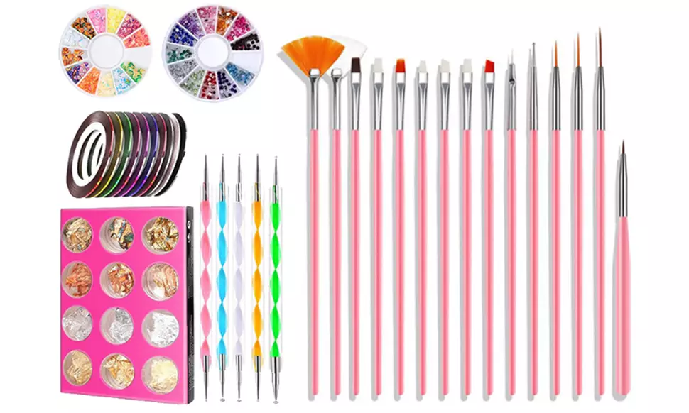 1 ou 2 kits d'outils pour Nail Art de 44 pièces - Primary Image