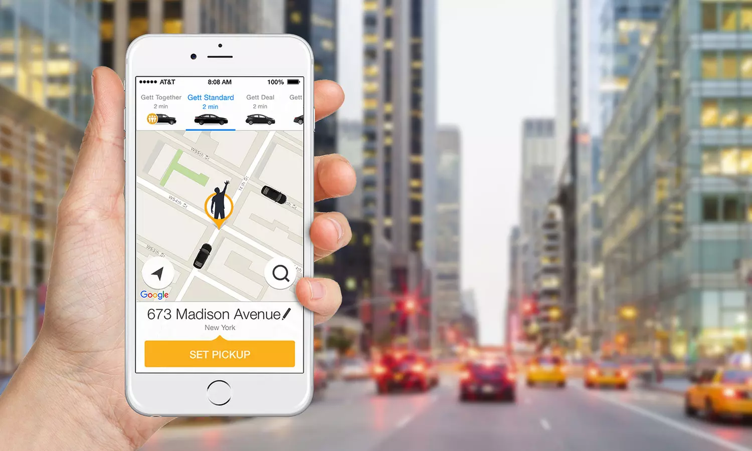 On-Demand Rides with Gett (Up to 86% Off). Eight Options Available.  - Primary Image