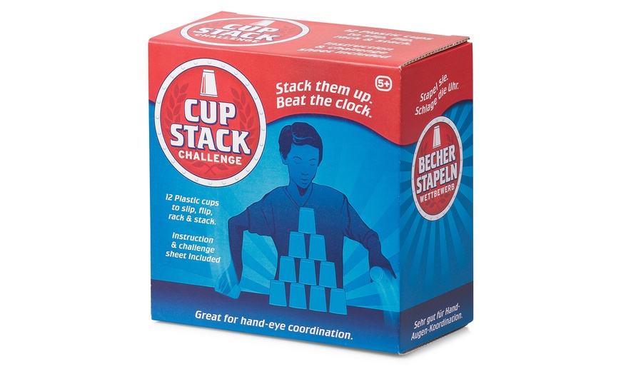 Image 2: Cup Stack Challenge Game