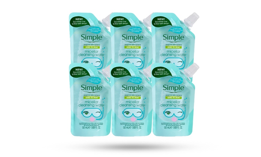 Image 5: Pack of Six Skin Care Pouches