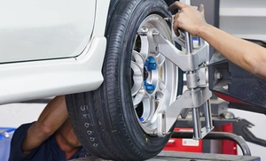 Upgrade Your Ride with 4-Wheel Alignment with Optional Tire Balancing