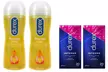 Two-Pack of Durex Massage Lubricant 2 in1 Ylang Ylang 200ml or Intense Orgasmic Gel 10ml - Second Medium