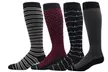 Dr. Motion Men's Graduated Support Knee-High Compression Socks (4 Pairs) - Second Medium