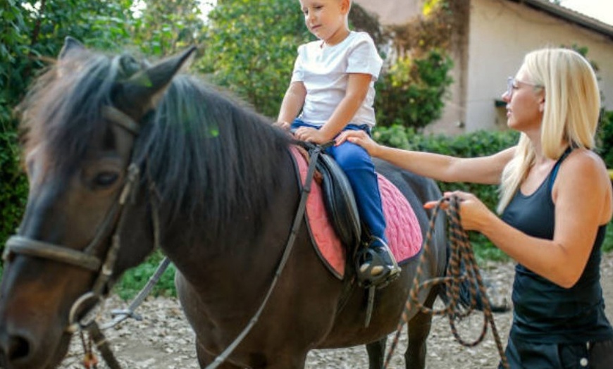 Image 7: ✦ 3 o 5 clases de hípica en La Finca Pony Club