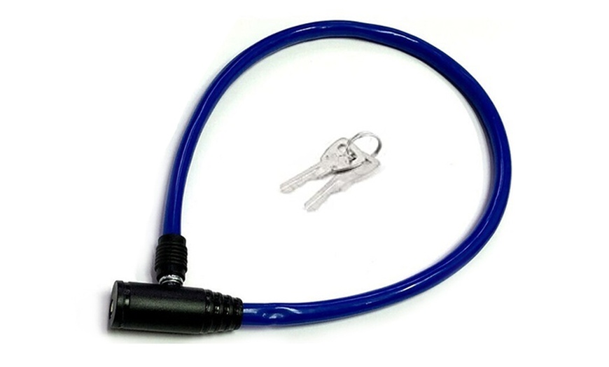 Image 3: One, Two or Four Wire-Coated Bike Locks with Keys