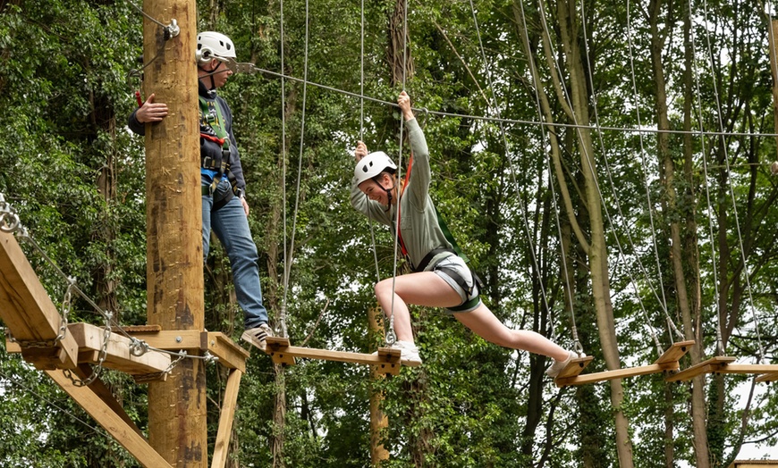 Image 2: Up to 40% Off on High Rope Course at Iron Pit Woods Adventure