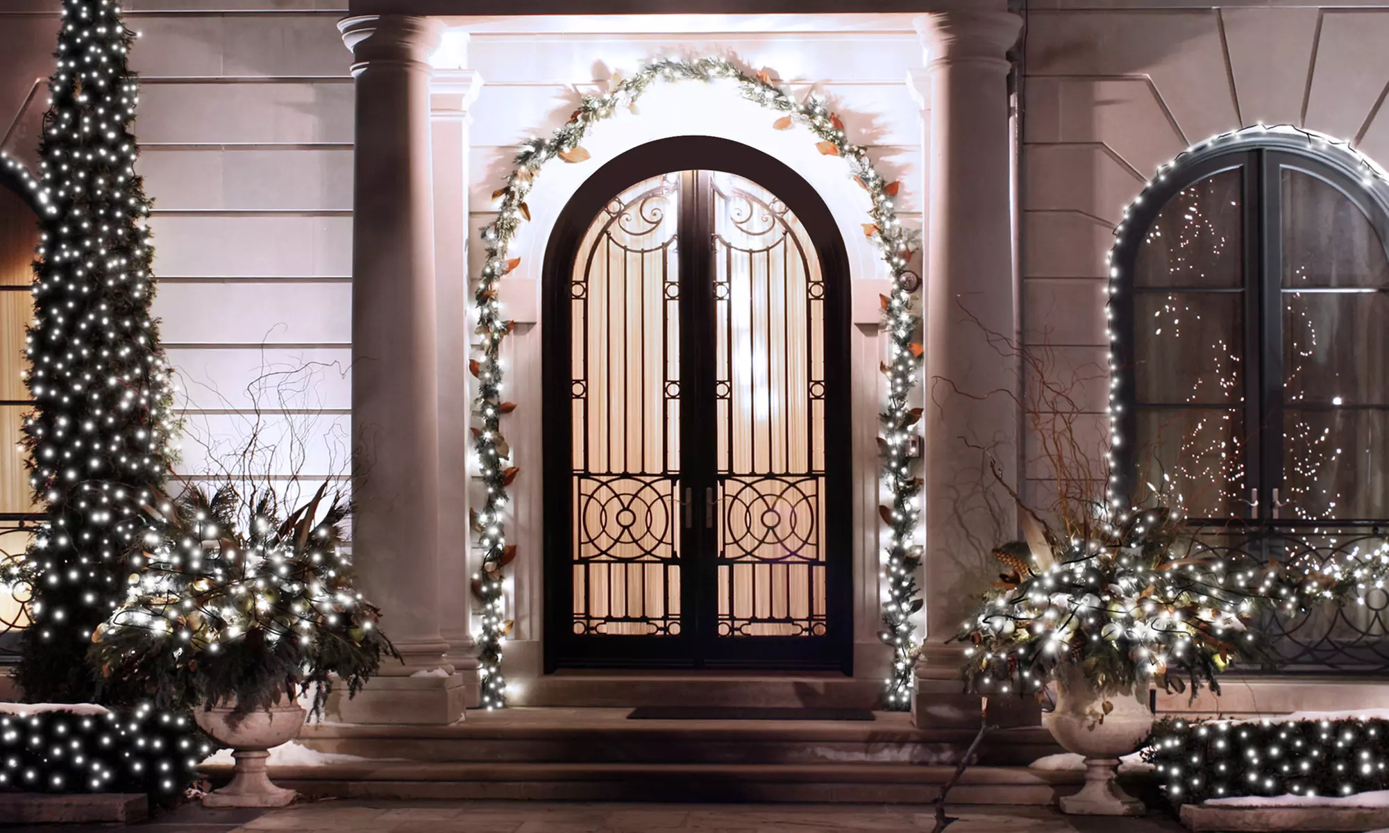 Guirlande d'extérieure solaires, jusqu'à 1000 LED - Second Medium