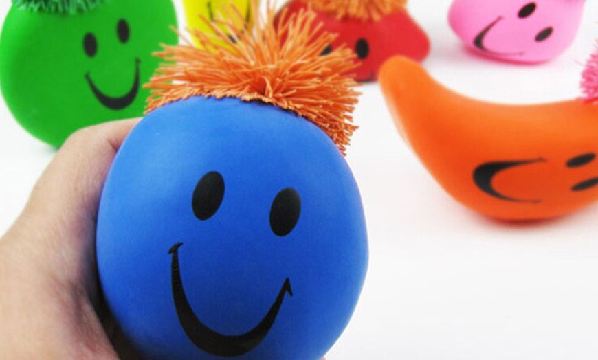 Image 7: One or Two Moody Face Stress Balls