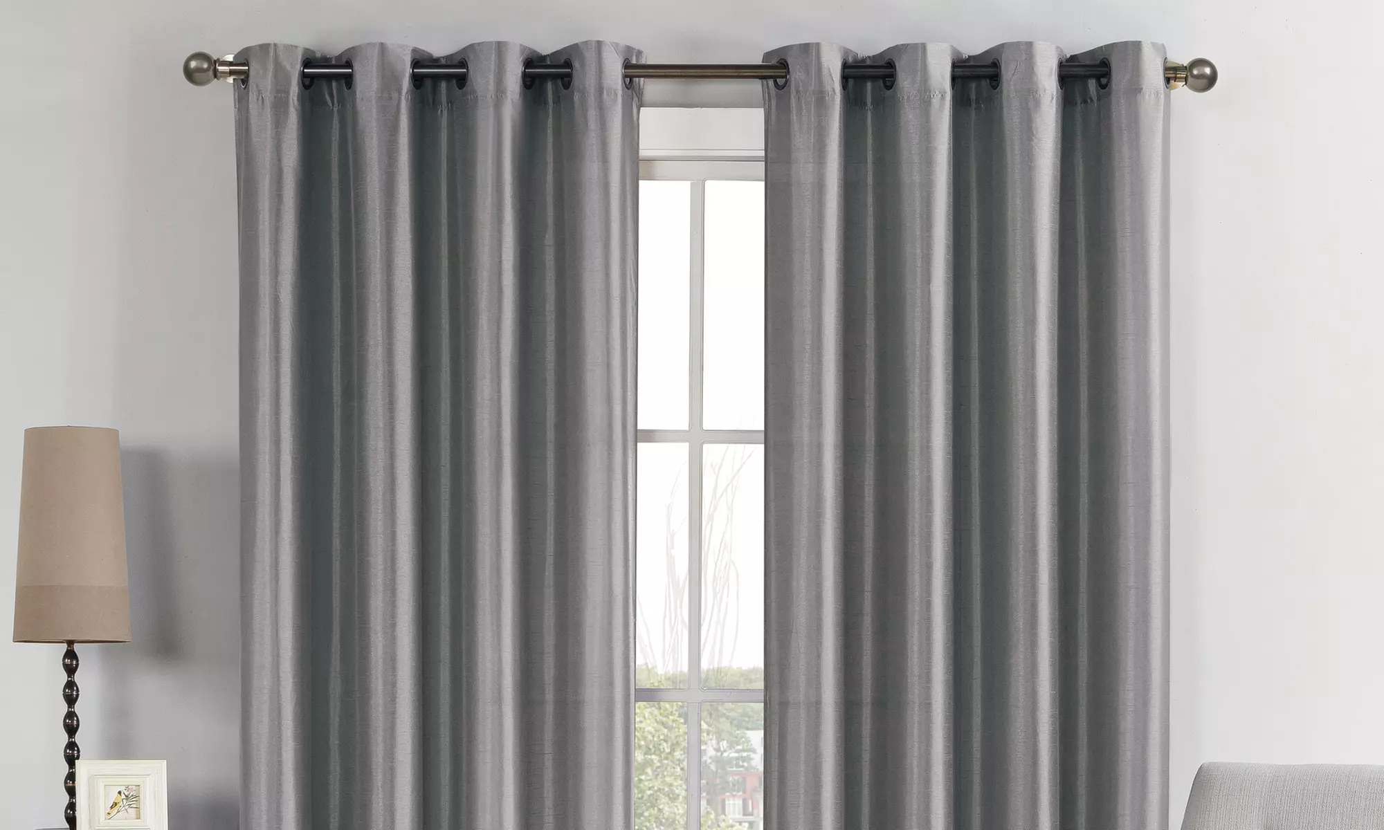 Stellar Foam-Back Room-Darkening Energy-Saving Grommet Window Panel - Primary Image