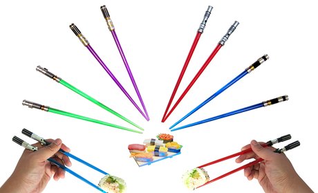 Star Wars Lightsaber Chopsticks (1- or 2-Pack)