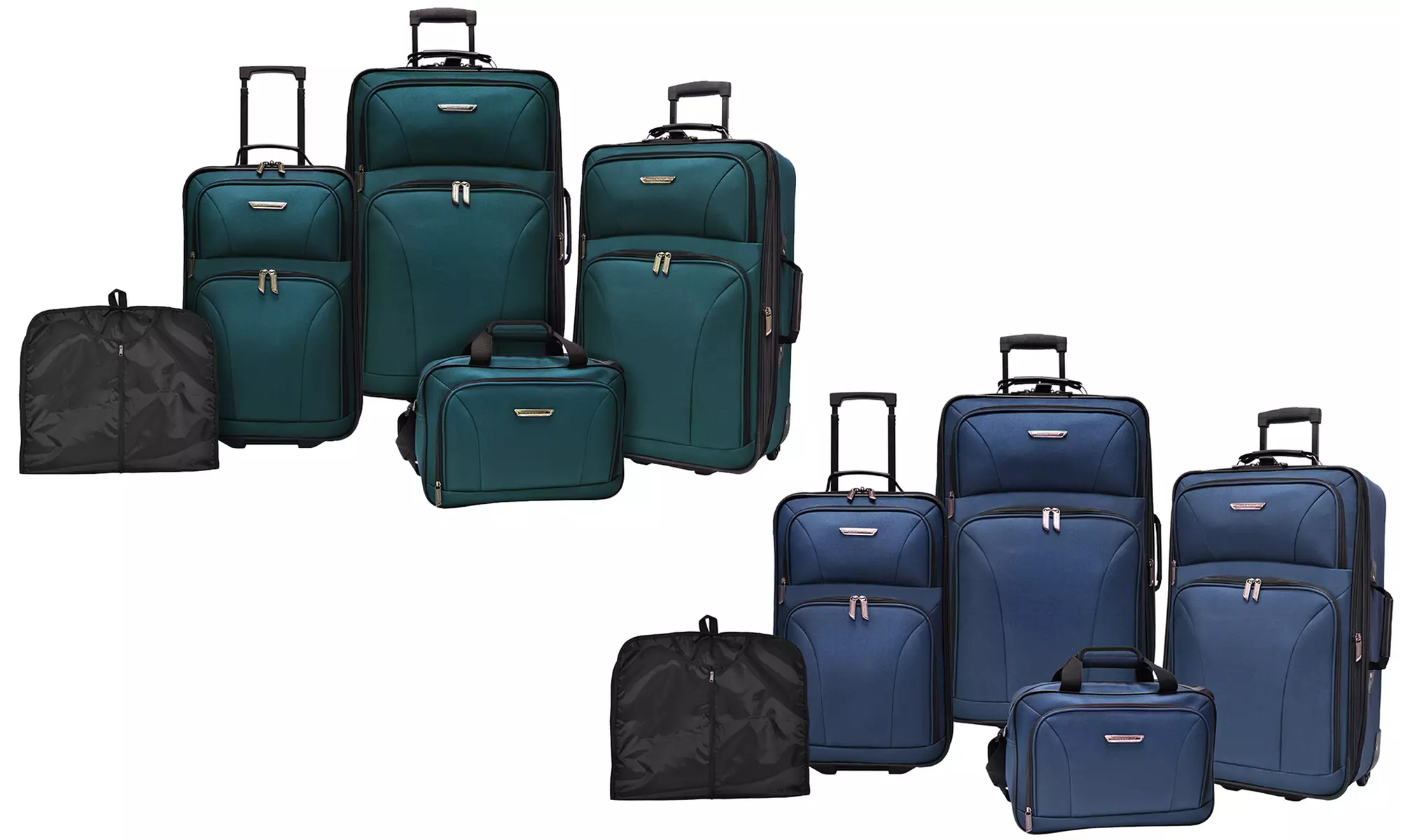 Traveler’s Choice Versatile Rolling Luggage Set (5-Piece) - Primary Image