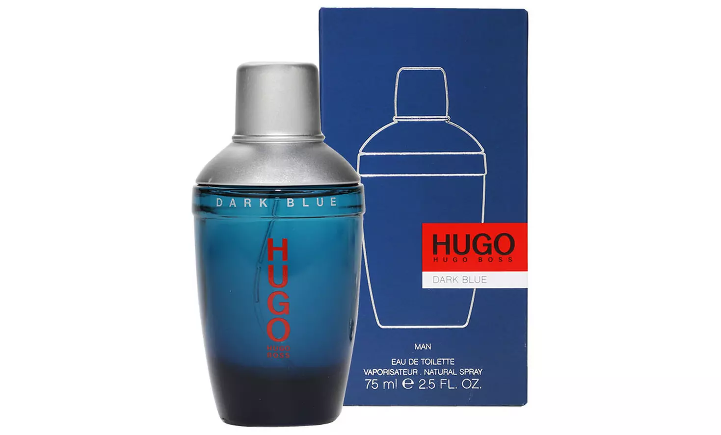 One or Two Hugo Boss Dark Blue EDT 75ml Fragrances