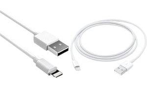 One, Two or Three USB Charging Cables for iPhones