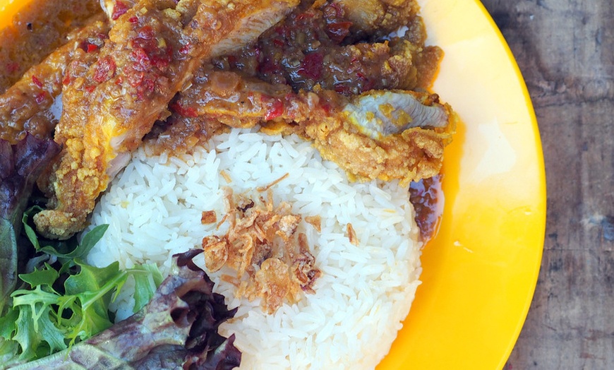 Image 2: Malaysian Dish with Soft Drink