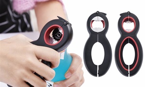  Easy-Grip Six-in-One Multifunctional Jar Opener 