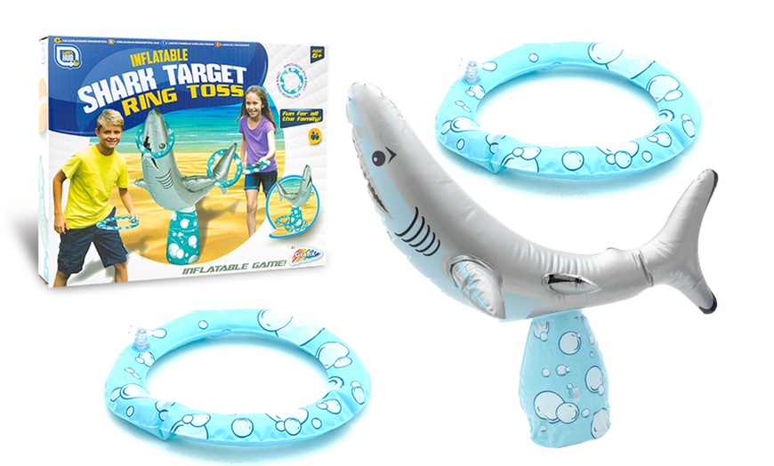 Image 3: Grafix Inflatable Shark Target