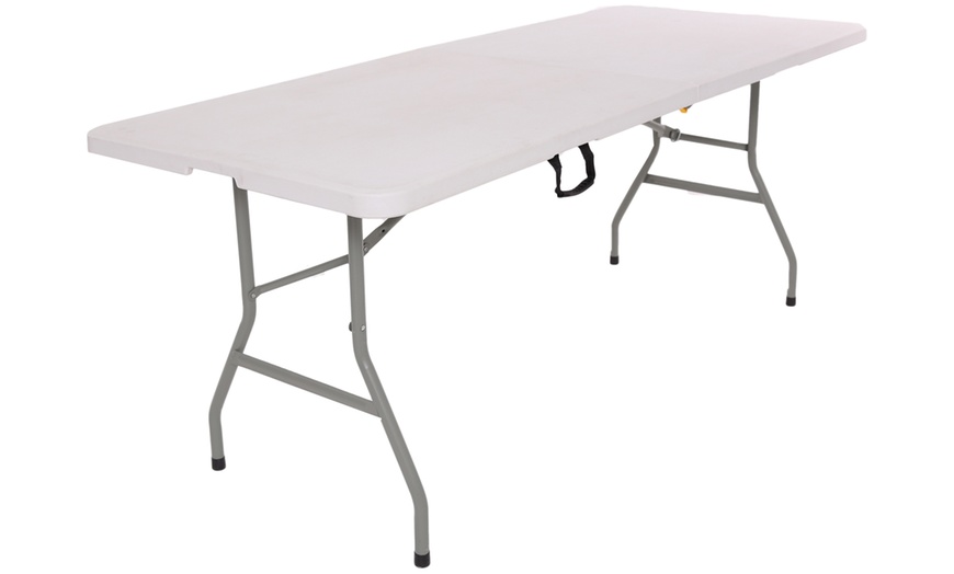 Image 6: Folding Trestle Table