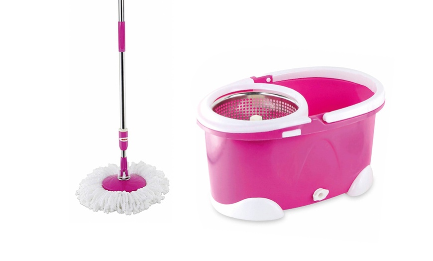 Image 1: 360°-Rotating Magic Mop  
