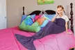 1x 2x Meerjungfrau-Flossen-Decke für Kinder in der Farbe nach Wahl - Second Medium