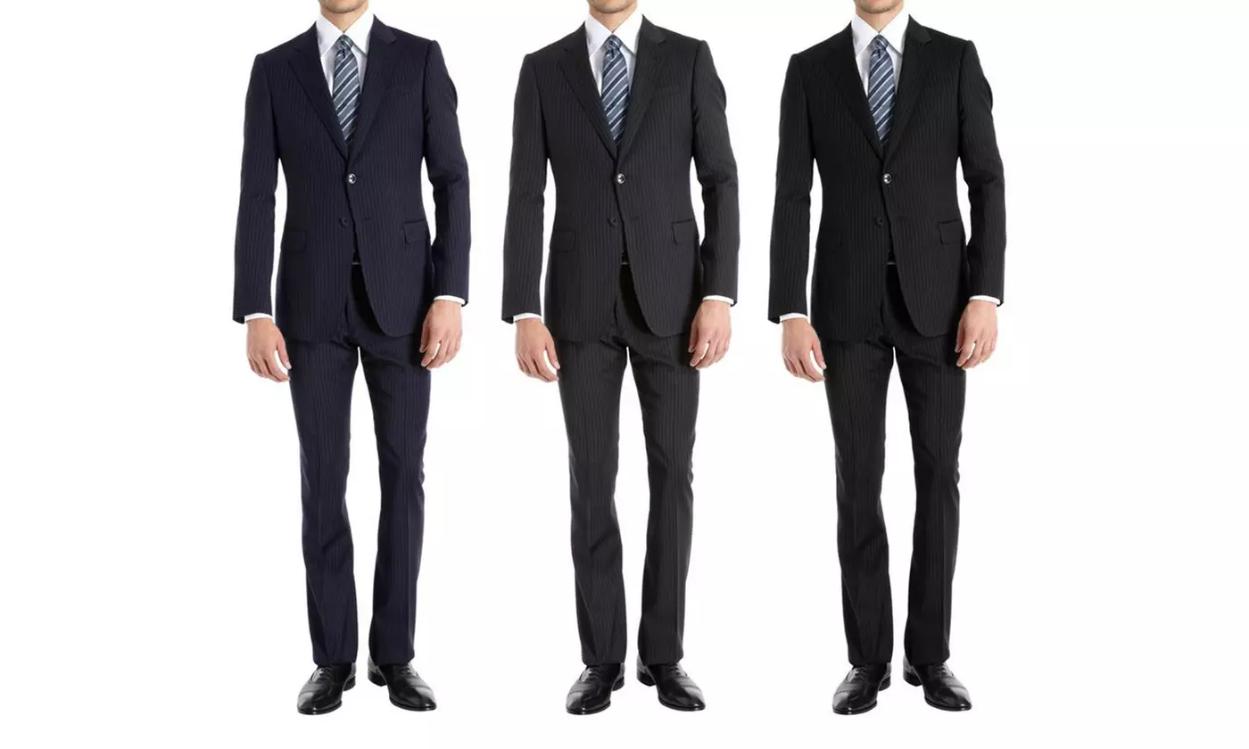 Braveman Men's Slim-Fit Stripe Suit (2-Piece) - Primary Image