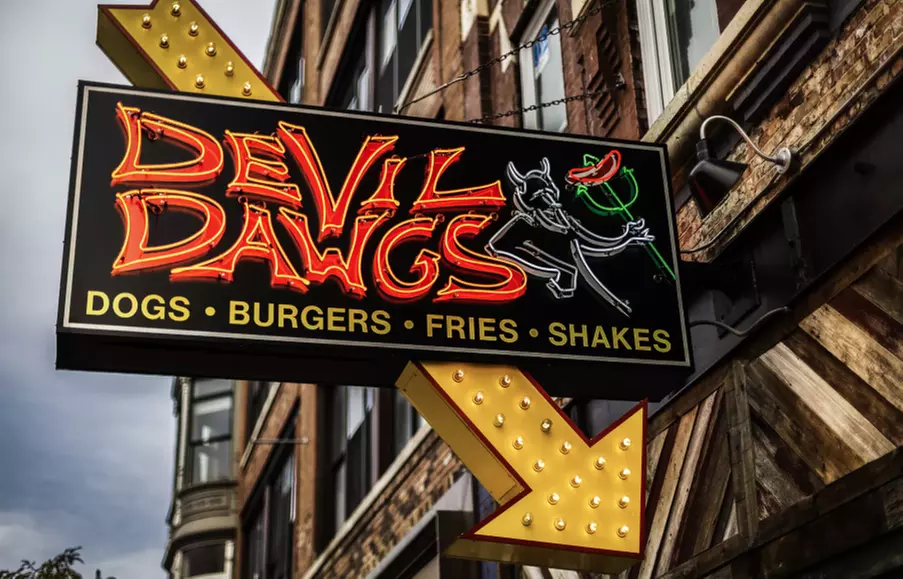 Food and Drink at Devil Dawgs (Up to 35% Off) - Primary Image