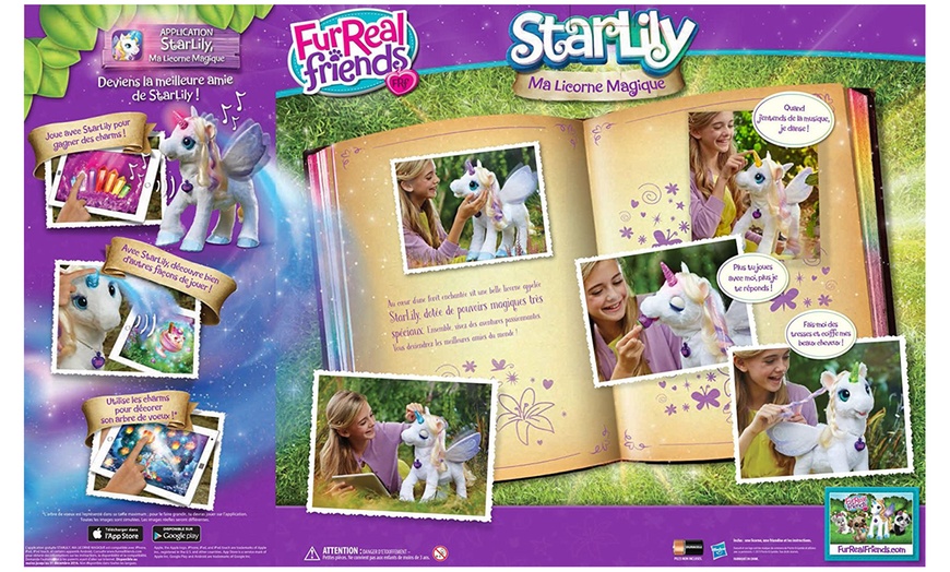 Image 7: Hasbro StarLily Magical Unicorn