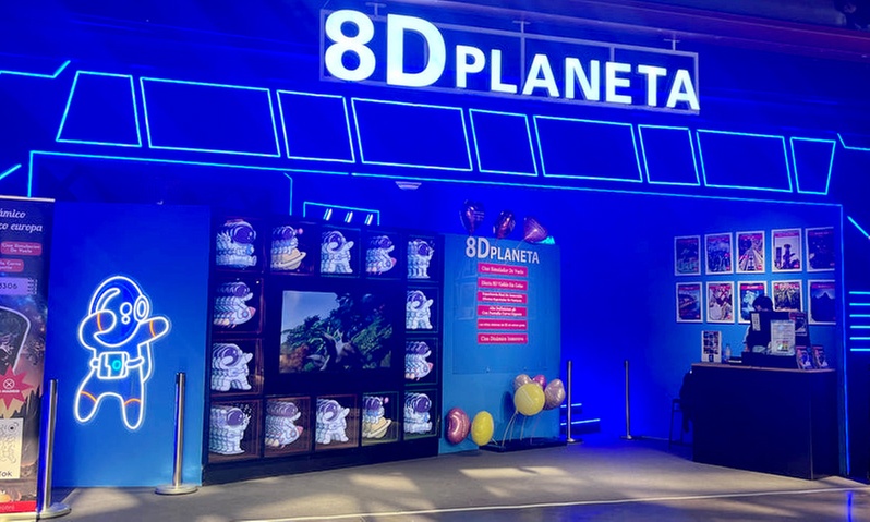 Entrada para Cine 8D: para 2 o 4 personas