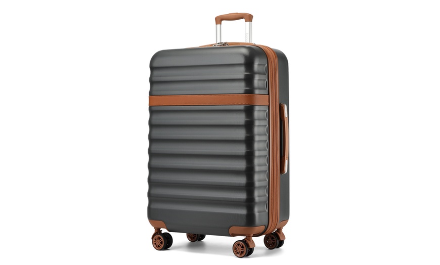 Image 18: Lightweight Hard Shell ABS+PC Suitcase with TSA Lock 