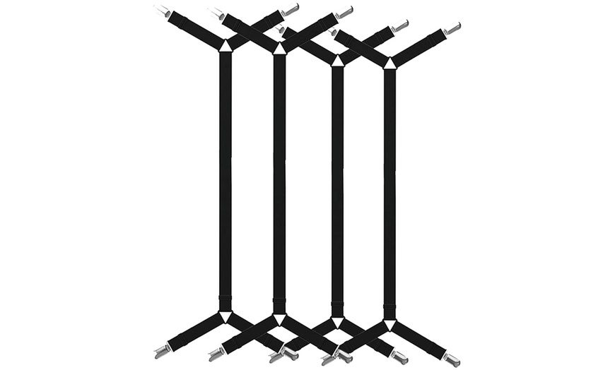 Image 6: 2x oder 4x Bettlakenspanner