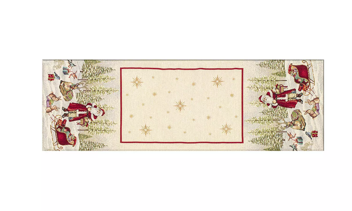 Centrotavola Natalizio in tessuto gobelin