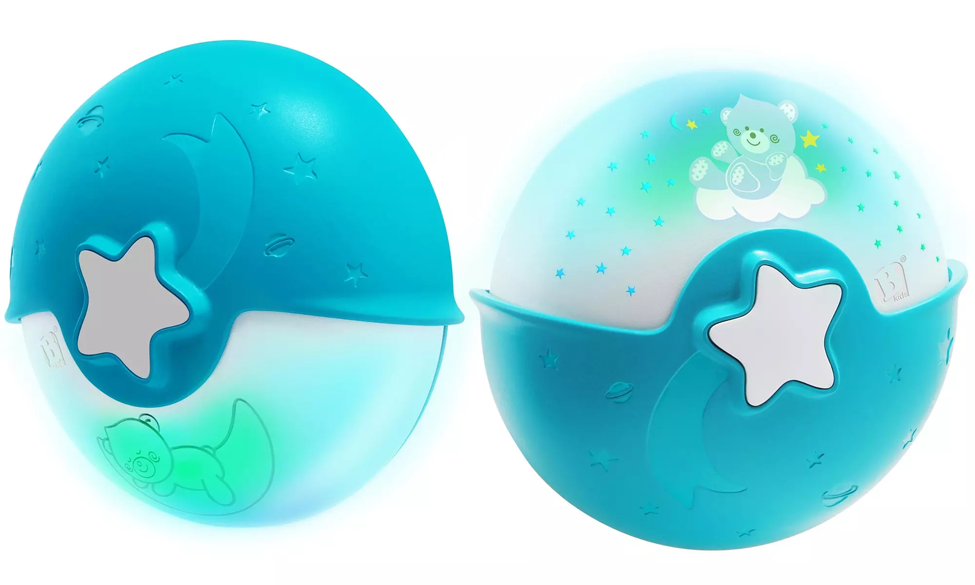 Infantino BKIDS Veilleuse Projecto Lampe Bleu pour Enfants - Second Medium