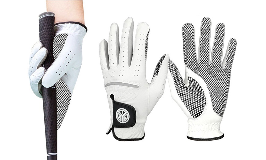 Image 1: Men's Golf Glove