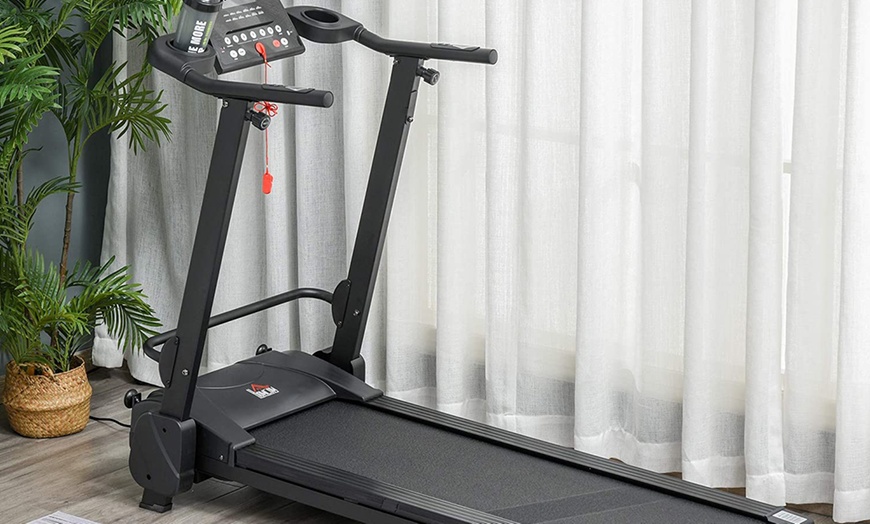 Image 12: HomCom Motorised Treadmills