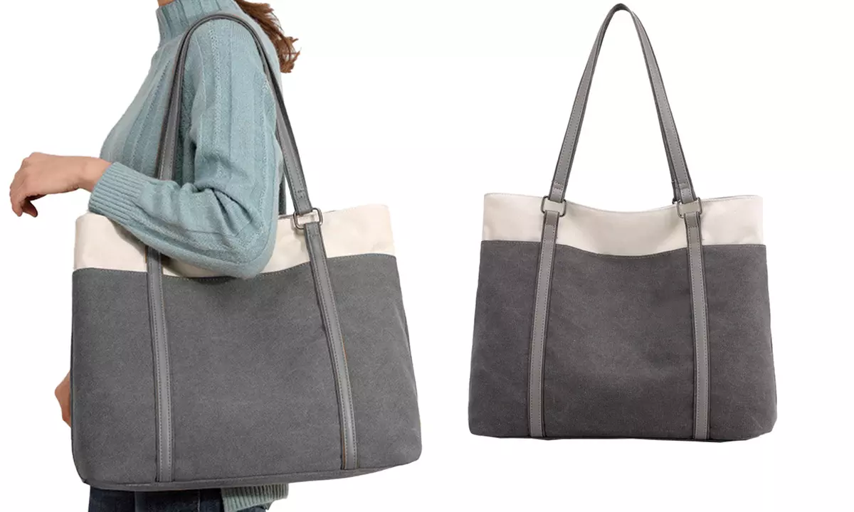 Women's Canvas design Work Tote Bag