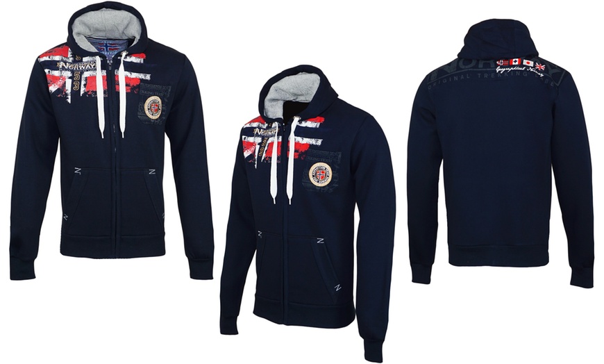 Image 5: Geographical Norway Hooded Jacket