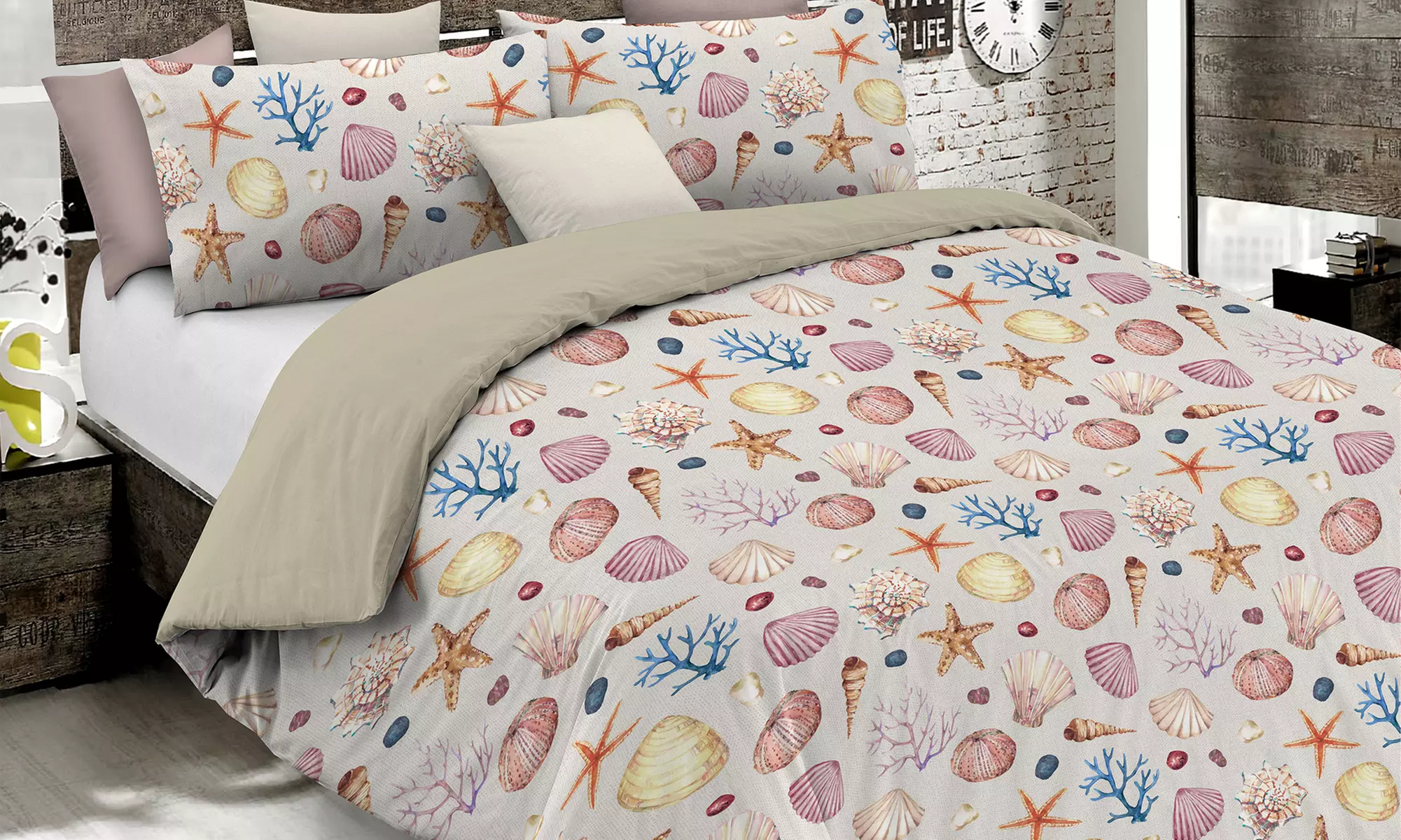 Copripiumino Fashion Made in Italy no stiro Datex