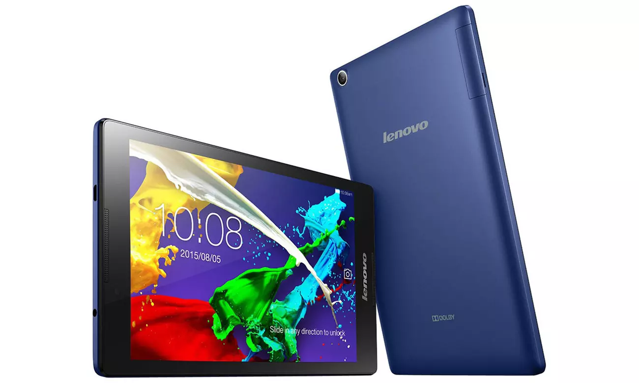 Lenovo Tab 2 16GB 8" Tablet with Android OS (Manufacturer Refurbished) - Primary Image