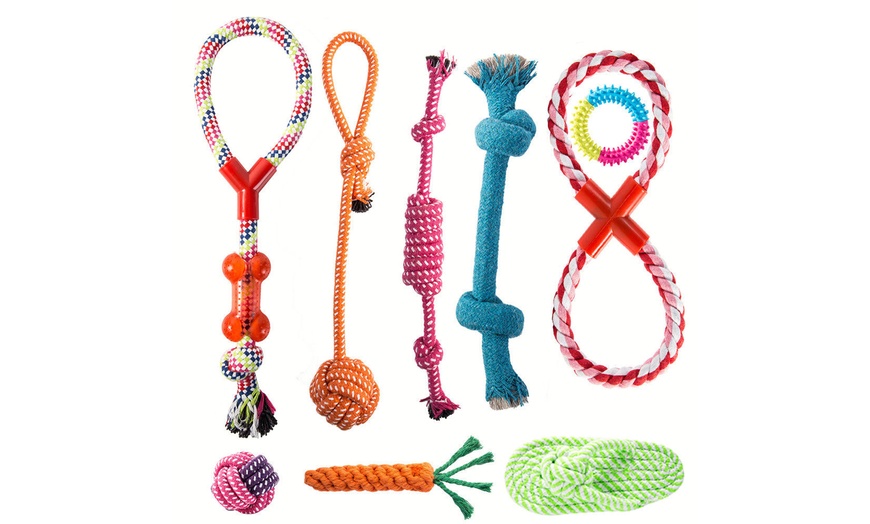 Image 11: Rope Toys Set for Dogs