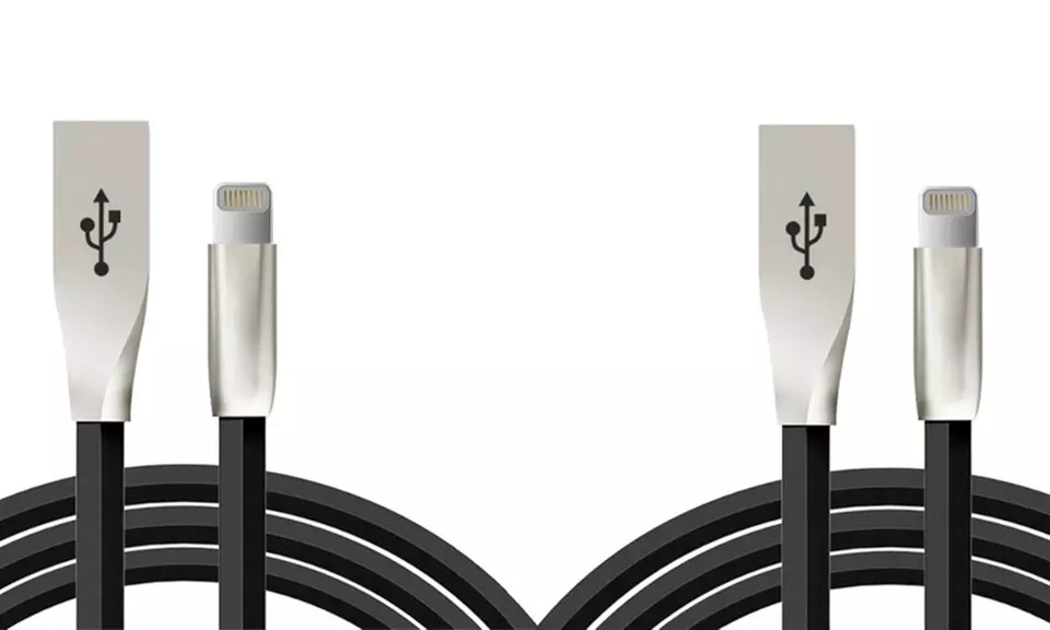 Tough Armour Anti Tangle Zinc Alloy Charging Cable - Second Medium