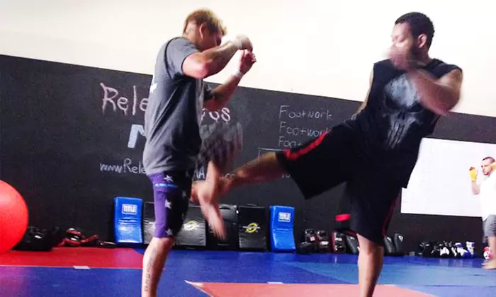 5, 10, or 15 Mixed-Martial-Arts Classes at Relentless MMA (Up to 85% Off) - Primary Image