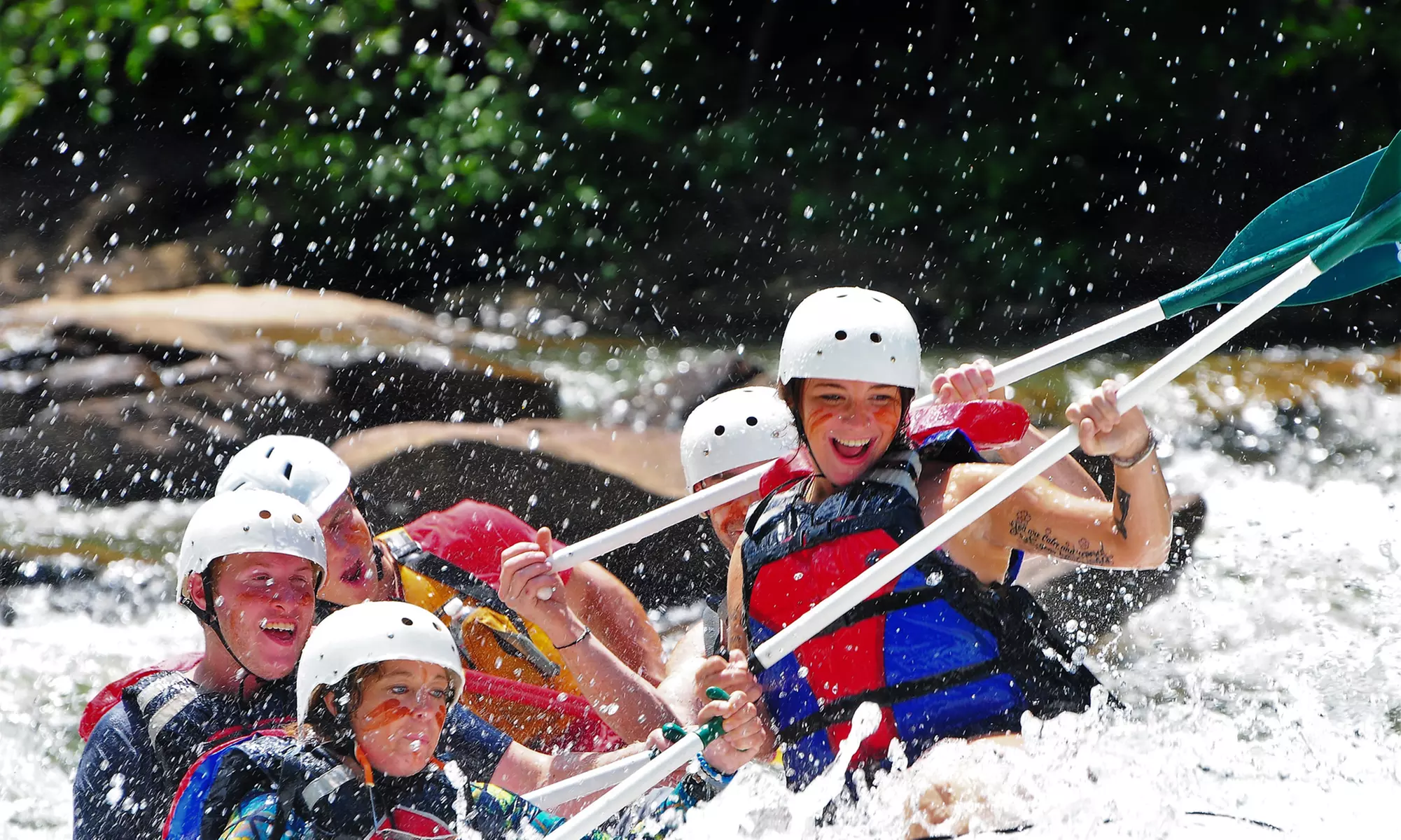Whitewater Rafting on Middle Ocoee River from High Country Adventures (Up to 37% Off). Nine Options Available. - Primary Image