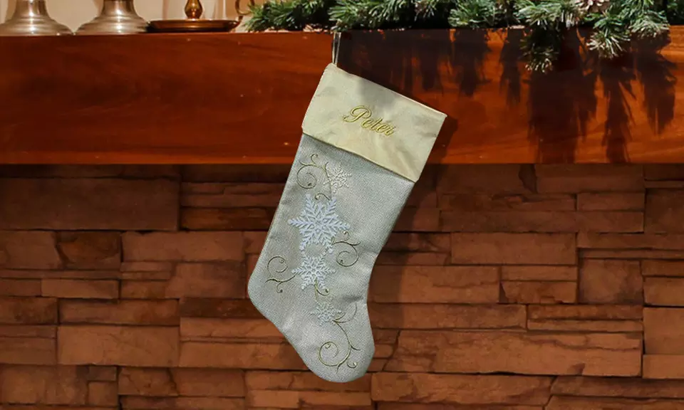 Personalized Sequin Stocking with Fur Cuff from GiftsForYouNow.com (Up to 54% Off) - Second Medium