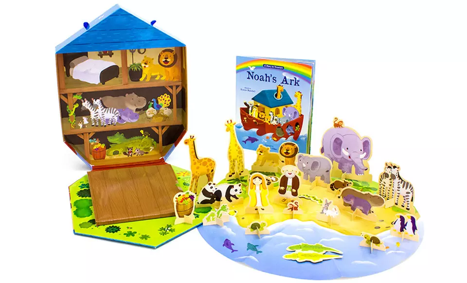 Noah’s Ark Read-and-Play Story Box - Primary Image