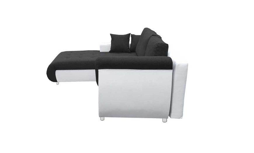 Image 9: Four-Seater Sofa Bed with Storage