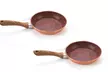 One, Two or Three JML Non-Stick Copper Stone Frying Pans In Choice Of Size - Image 7