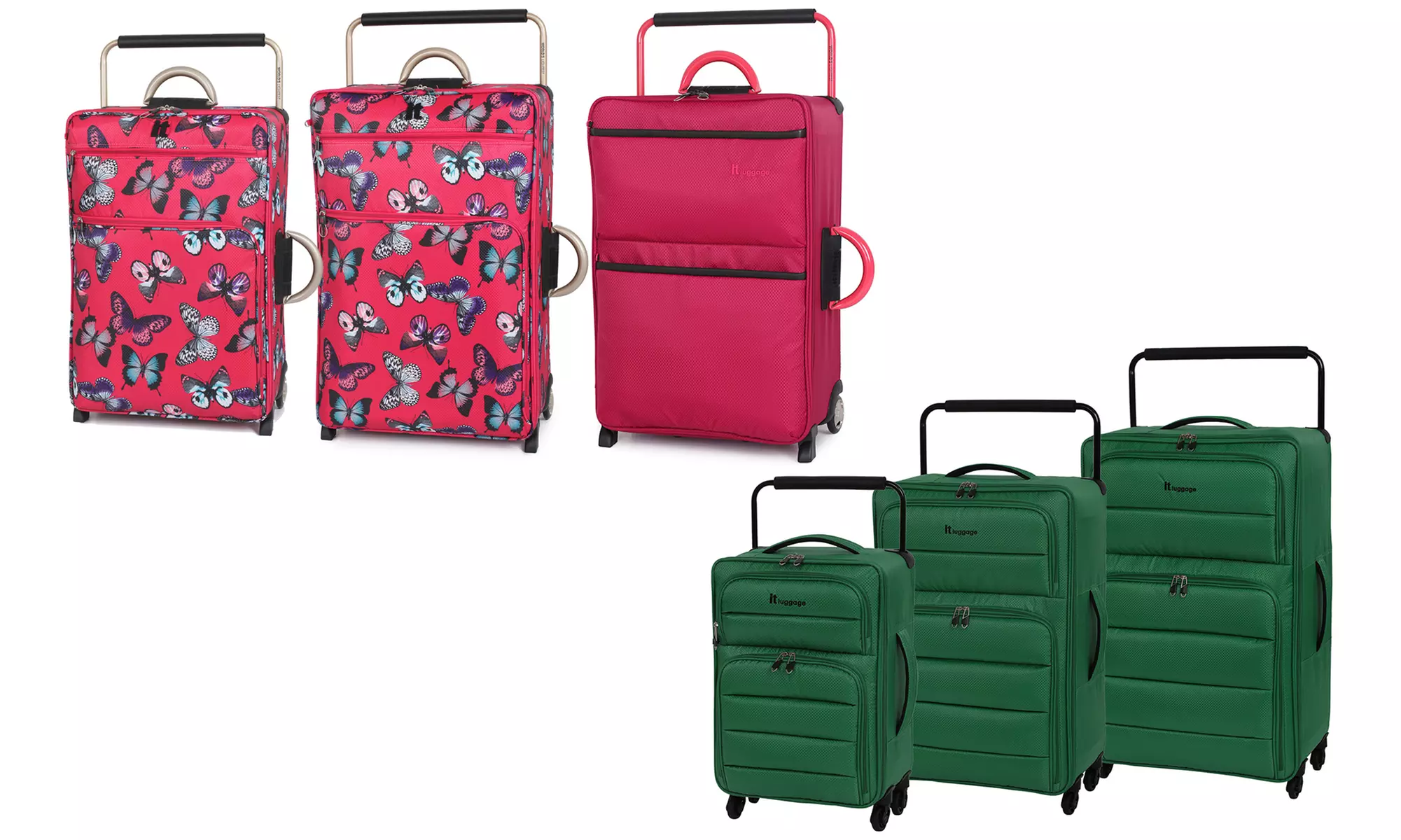 Best of IT luggage Worlds Lightest Wide Handle Trolley, Cabin, Medium, Large cases and Three Piece Sets - Primary Image